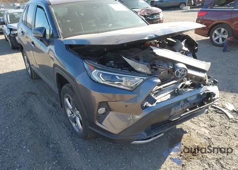 2020 Toyota Rav4 Limited Hybrid from USA, damaged, VIN JTMDWRFVXLD053504